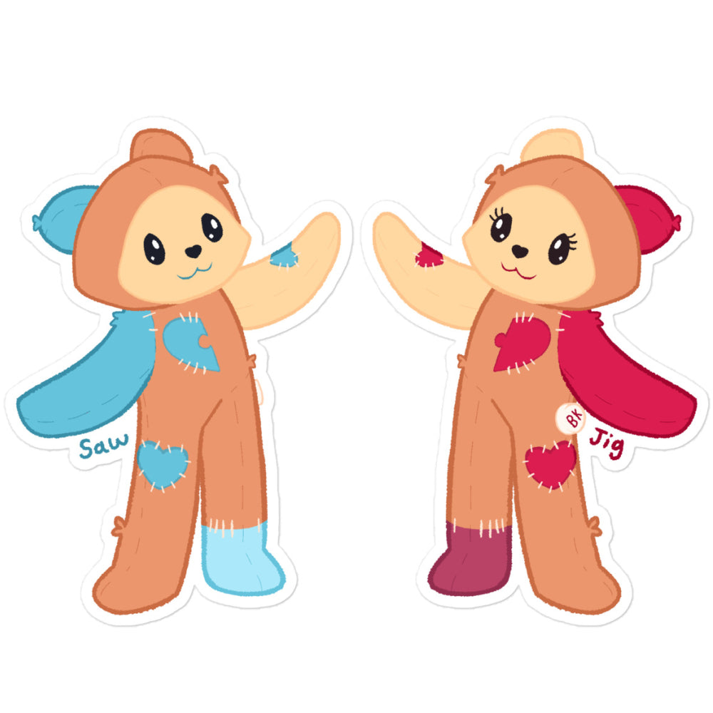 Beanie Kids - Jig and Saw the Puzzle Bears